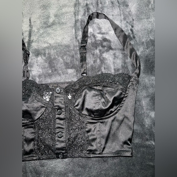 Princess Polly Leonara Top in Black Size 2 - Picture 13 of 15